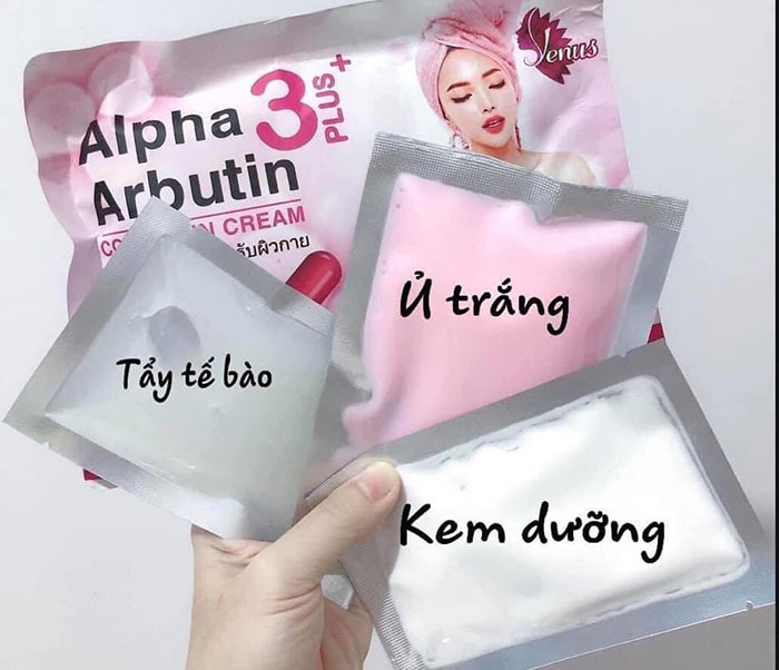 Set Tắm Ủ Trắng Body White Shower Alpha Arbutin Thái Lan Tắm Trắng-1