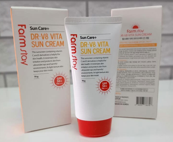 Kem Chống Nắng Farm Stay DR-V8 Vita Sun Cream Kem Chống Nắng-1