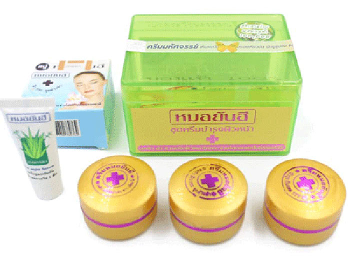 Combo Đặc Trị Nám Và Sạm Da Yanhee Thái Lan(Đỏ) Kem Trị Nám-1