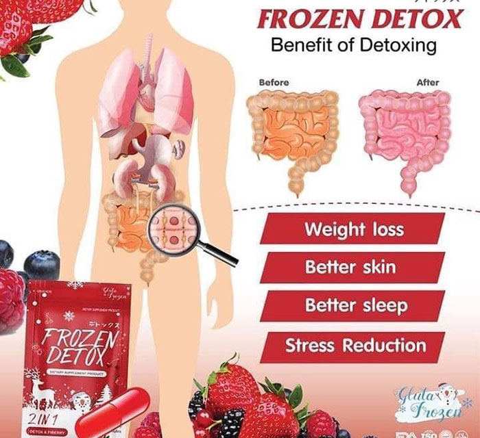 Detox Frozen 2 in 1 Thải Độc Tố Và Thải Mỡ Tan Mỡ Bụng-1