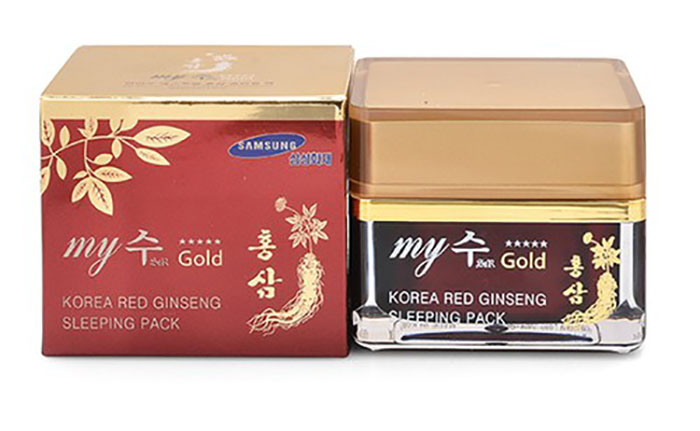 Kem Dưỡng Da Hồng Sâm Ban Đêm My Gold(Korea Red Ginseng Sleeping Pack) Dưỡng Da Mặt-1
