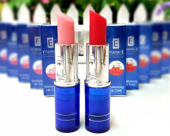 Son Dưỡng Môi Aron Vitamin E Cherry Thái Lan Trang Điểm Đôi Môi-1