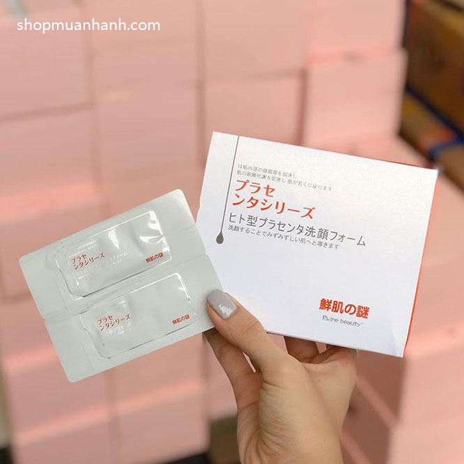 Mặt Nạ Ủ Trắng Nhau Thai Nhật Bản Mặt Nạ-1