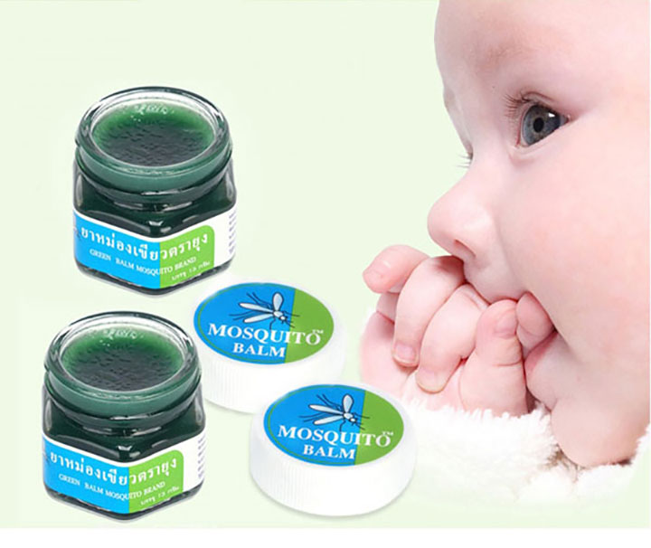 Dầu Thoa Vết Muỗi Đốt Green Balm Mosquito Brand Thái Lan Chăm Sóc Cá Nhân-1
