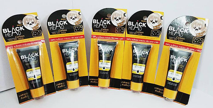 Gel Lột Mụn Đầu Đen Blackhead Mistine Thái Lan Mặt Nạ-1