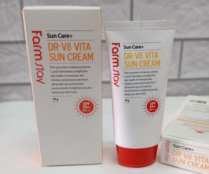 Kem Chống Nắng Farm Stay DR-V8 Vita Sun Cream Kem Chống Nắng-1