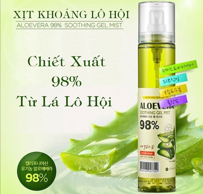 Nước Xịt Khoáng Thư Giãn Lô Hội Khử mùi cơ thể-1