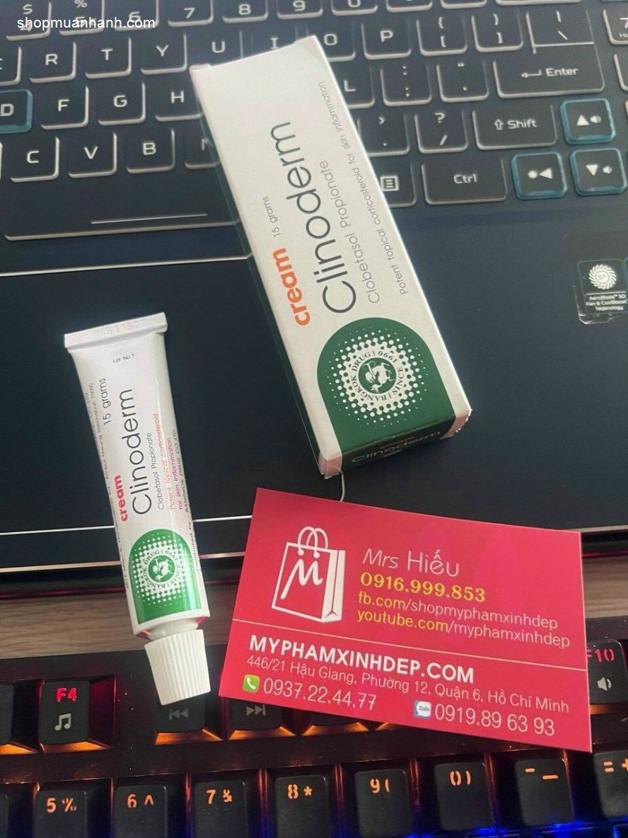Kem Bôi Ngứa Vảy Nến Clinoderm 15gr- Thái Lan Chăm Sóc Cá Nhân-1