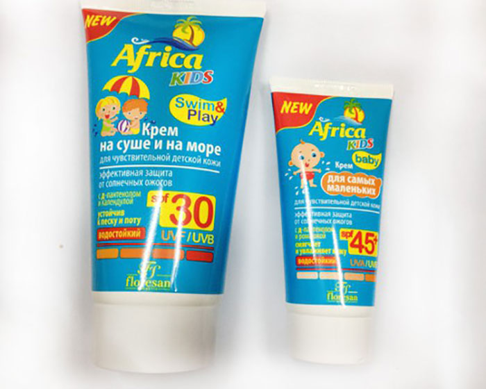 Kem Chống Nắng Africa Cho Bé SPF 45 Plus Nhập Khẩu Từ Nga Kem Chống Nắng-1