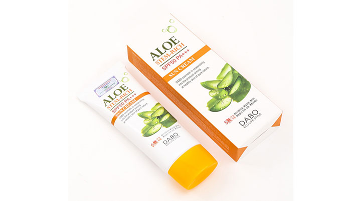 Kem Chống Nắng Chiết Xuất Lô Hội SPF 50Plus PA Dabo Chính Hãng Hàn Quốc Kem Chống Nắng-1