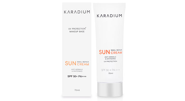 Kem Chống Nắng Karadium Snail Repair Sun Cream SPF 50 Plus PA Kem Chống Nắng-1