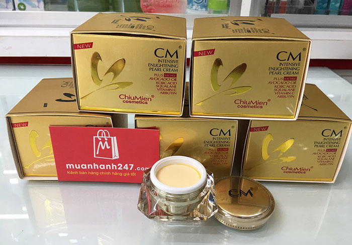 Kem CM Trân Châu Ngọc Trai Dưỡng Trắng Trị Nám Tàn Nhang Dưỡng Da Mặt-1