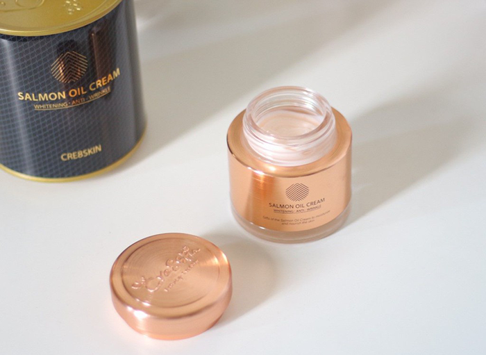 Kem Dưỡng Dầu Cá Hồi Salmon Oil Cream Hàn Quốc Dưỡng Da Mặt-1