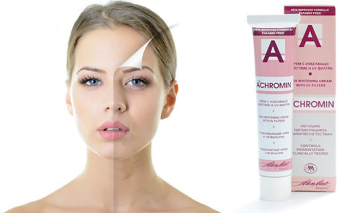 Kem Dưỡng Trắng Da Trị Nám Và Tàn Nhang Achromin Dưỡng Da Mặt-1