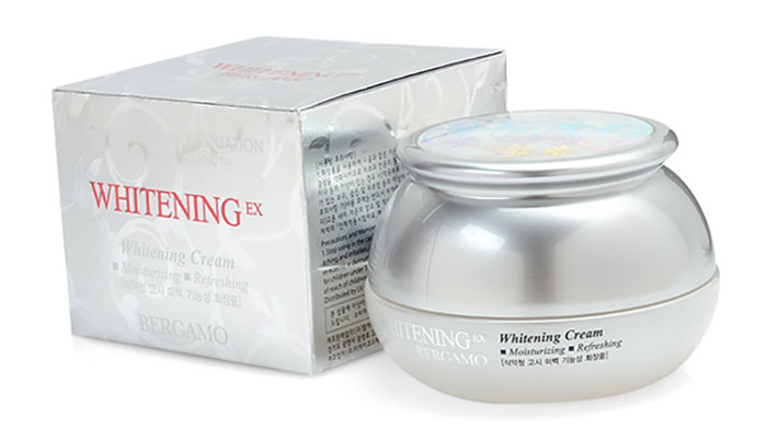 Kem Dưỡng Trắng Da Bergamo Whitening EX Cream Chính Hãng Hàn Quốc Dưỡng Da Mặt-1