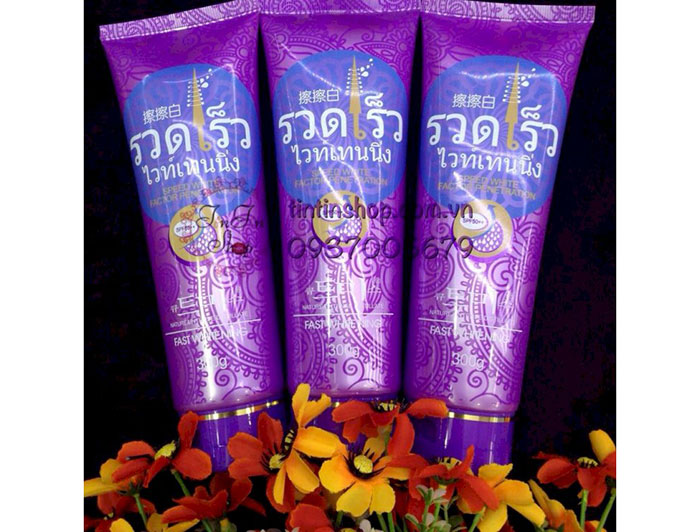 Kem Dưỡng Trắng Makeup Body Tím Faylacis Fast Whitening Thái Lan Dưỡng Thể-1