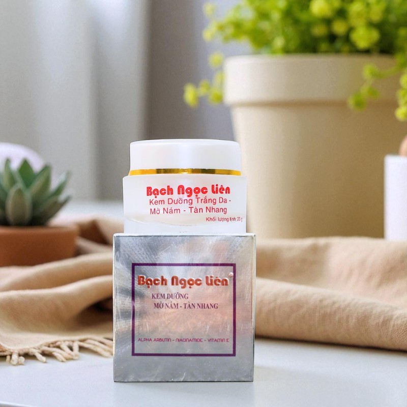Kem Face Dưỡng Trắng Da Trị Nám Bạch Ngọc Liên Dưỡng Da Mặt-1