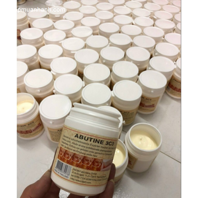 Kem kích trắng Abutine 3C3 THÁI LAN Dưỡng Thể-1