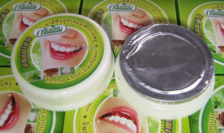 Kem Làm Trắng Răng Herbal Clove Toothpaste Thái Lan Chăm Sóc Cá Nhân-1