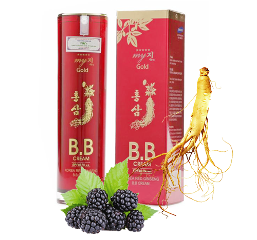 Kem Nền BB Cream Hồng Sâm Đỏ My Gold Hàn Quốc Chính Hãng Trang Điểm Khuôn Mặt-1