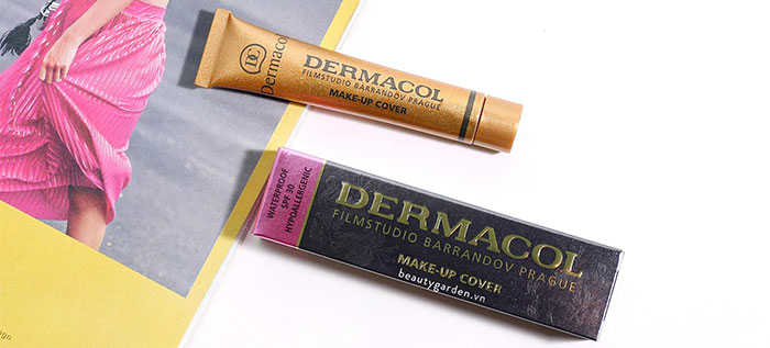 Kem Nền Che Khuyết Điểm Dermacol Film Studio Barrandov Prague Make-Up Cover Trang Điểm Khuôn Mặt-1