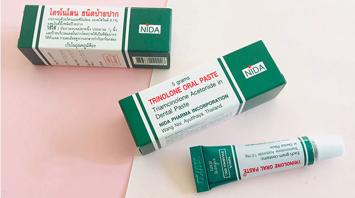 Kem Trị Nhiệt Miệng Trinolone Oral Paste Thái Lan Chăm Sóc Cá Nhân-1