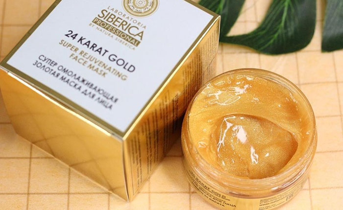 Mặt Nạ Vàng 24K Trẻ Hóa Da Karat Gold Nga Mặt Nạ-1