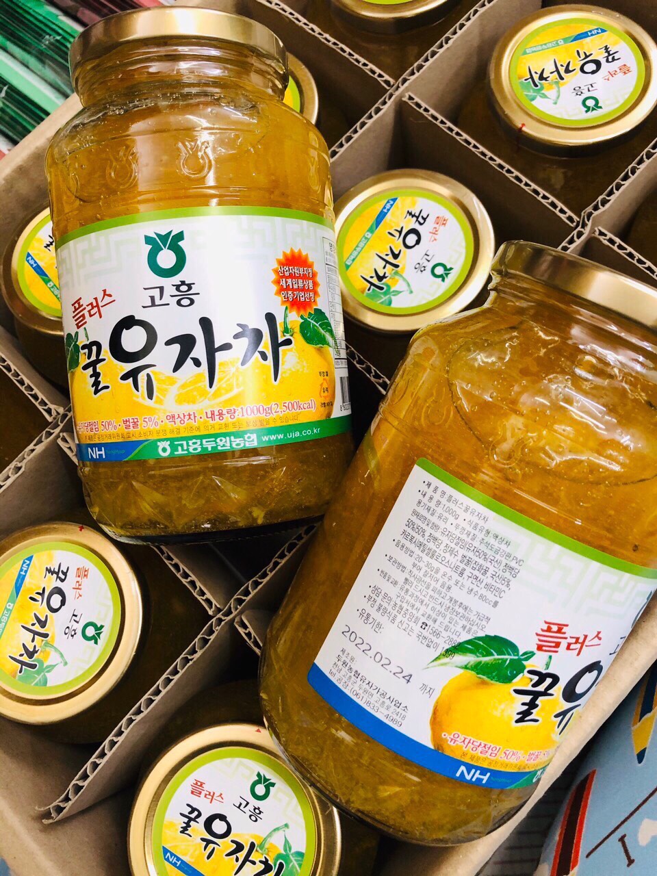 Mật Ong Chanh Đào Hàn Quốc Nước Uống-1