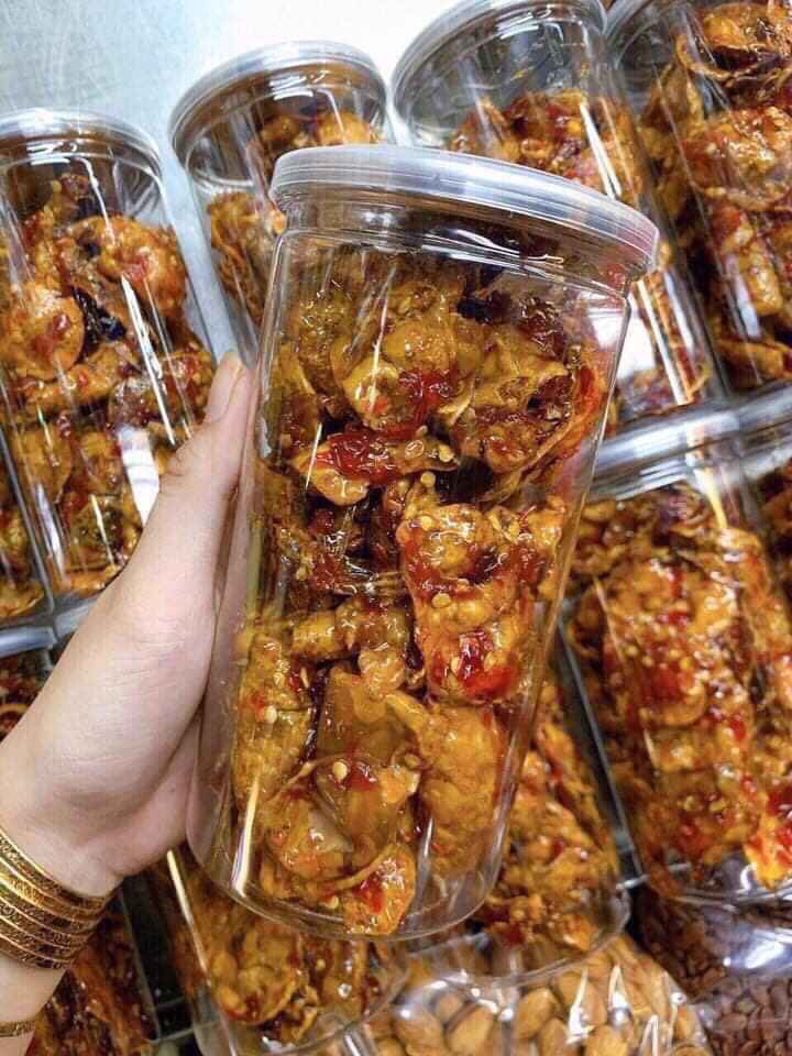 Mực sữa ngào sate Đồ Khô-1