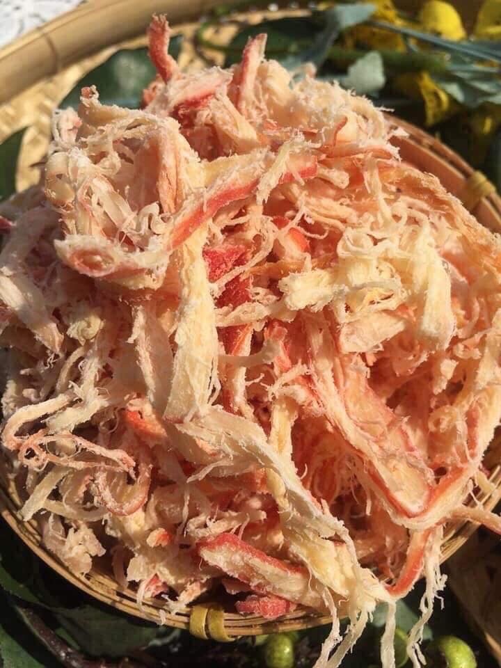 MỰC XÉ SỢI HẤP NƯỚC DỪA Đồ Khô-1