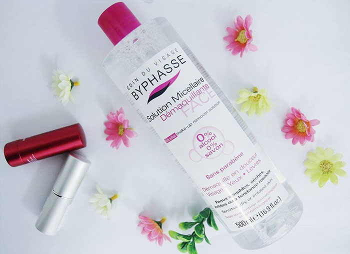 Nước Tẩy Trang Byphasse Solution Micellaire Face Make-Up Remover 500ml Phụ Kiện Trang Điểm-1
