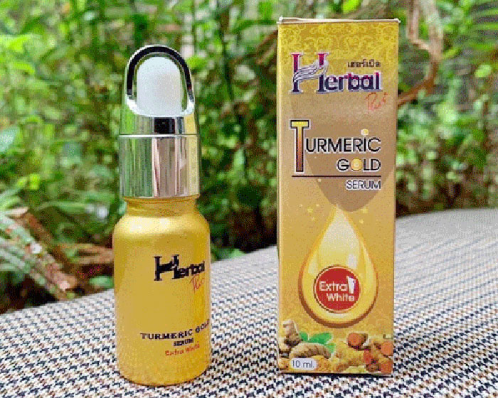 Serum Nghệ Dưỡng Da Trị Nám Herbal Turmeric Gold Thái Lan Dưỡng Da Mặt-1