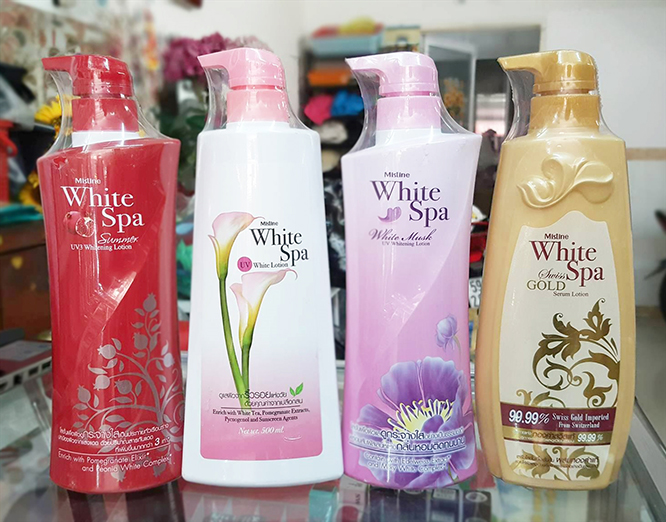 Sữa Dưỡng Thể White Spa Mistine Thái Lan 400ml Dưỡng Thể-1