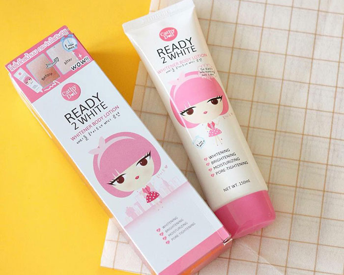 Sữa Dưỡng Trắng Body Ready 2 White Cathy Doll 150ml Dưỡng Thể-1