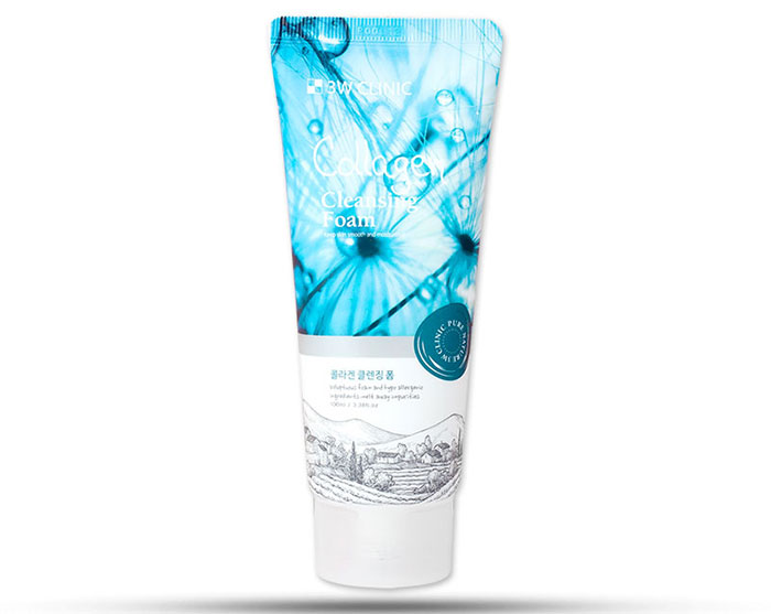 Sữa Rửa Mặt Chiết Xuất Collagen 3W Clinic 100ml Sữa Rửa Mặt-1