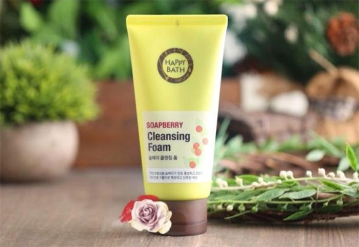 Sữa Rửa Mặt Đặc Trị Mụn Happy Bath Nature Soapberry Cleansing Foam Sữa Rửa Mặt-1