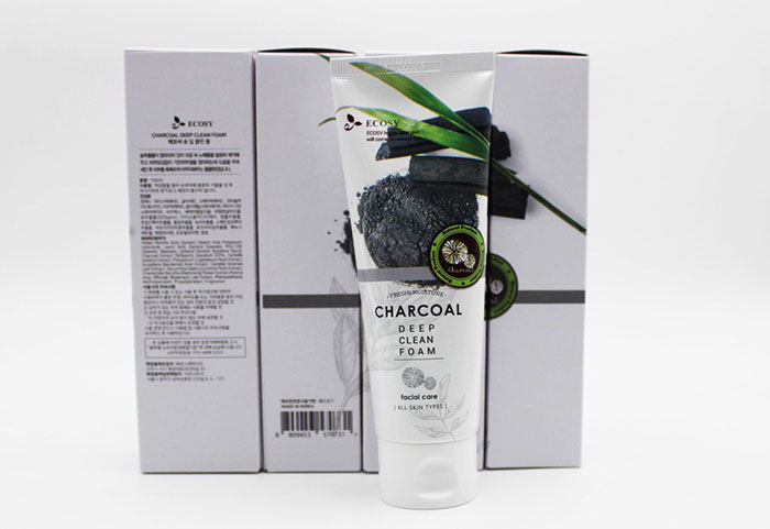 Sữa Rửa Mặt Ecosy Chiết Xuất Than Hoạt Tính - Ecosy Chacoal Deep Clean Foam 100ml Sữa Rửa Mặt-1