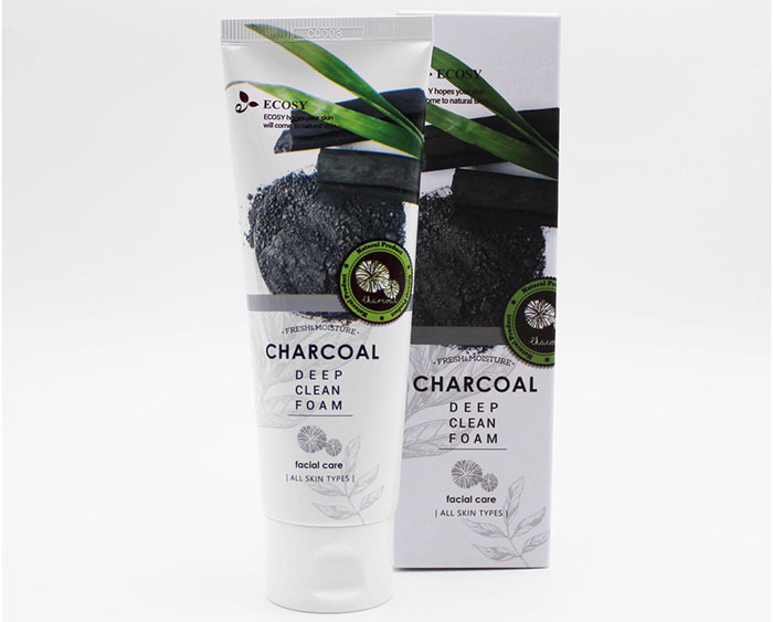 Sữa Rửa Mặt Ecosy Chiết Xuất Than Hoạt Tính - Ecosy Chacoal Deep Clean Foam 100ml Sữa Rửa Mặt-1
