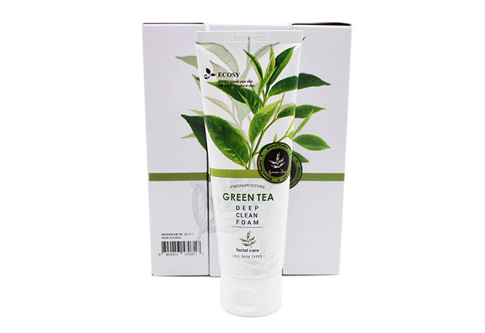 Sữa Rửa Mặt Ecosy Chiết Xuất Trà Xanh - Ecosy Green Tea Deep Clean Foam 100ml Sữa Rửa Mặt-1