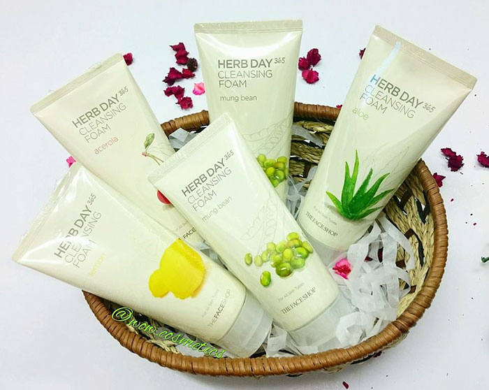 Sữa Rửa Mặt The Face Shop Herb Day 365 Cleansing Foam Sữa Rửa Mặt-1