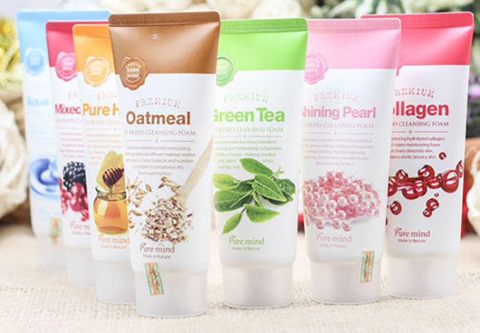 Sữa Rửa Mặt Pure Mind So Fresh Cleansing Foam Hàn Quốc Dưỡng Da Mặt-1