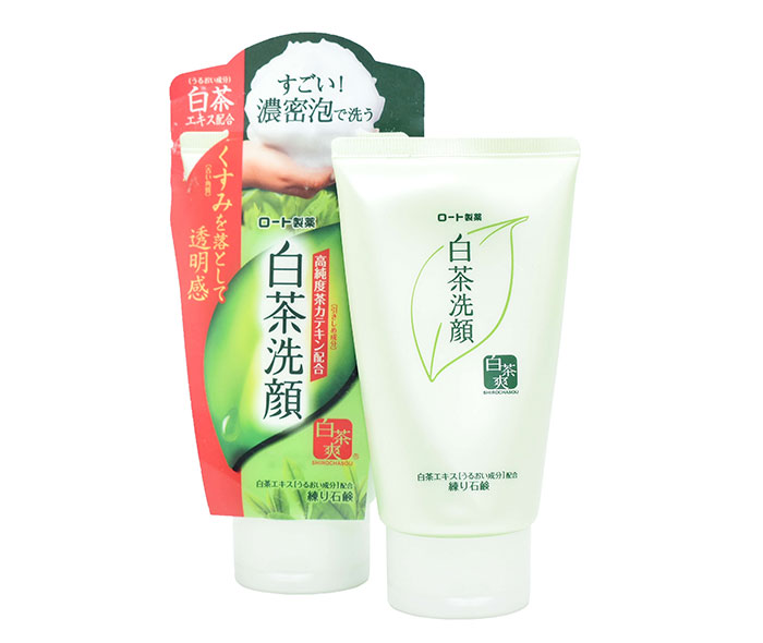 Sữa Rữa Mặt Rohto Shirochasou Green Tea Foam Chính Hãng Nhật Bản Sữa Rửa Mặt-1