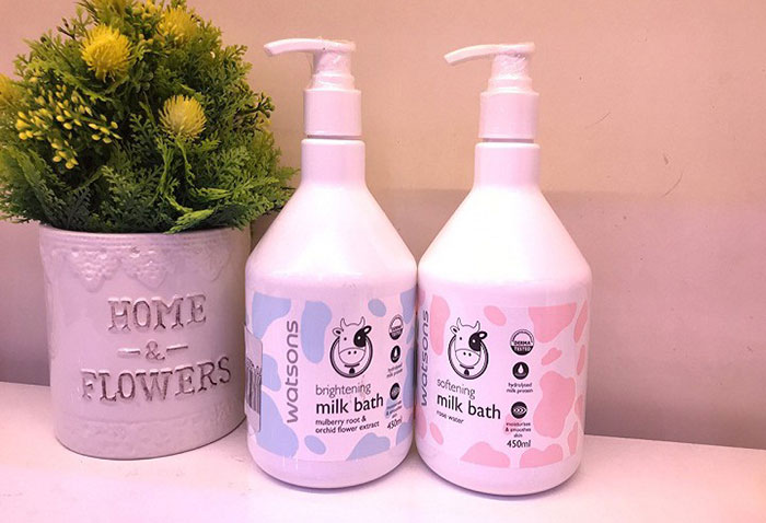 Sữa Tắm Con Bò Watsons Milk Bath Thái Lan Chính Hãng Sữa Tắm-1