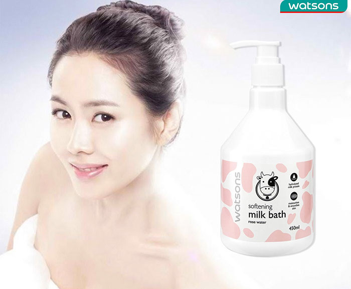 Sữa Tắm Con Bò Watsons Milk Bath Thái Lan Chính Hãng Sữa Tắm-1