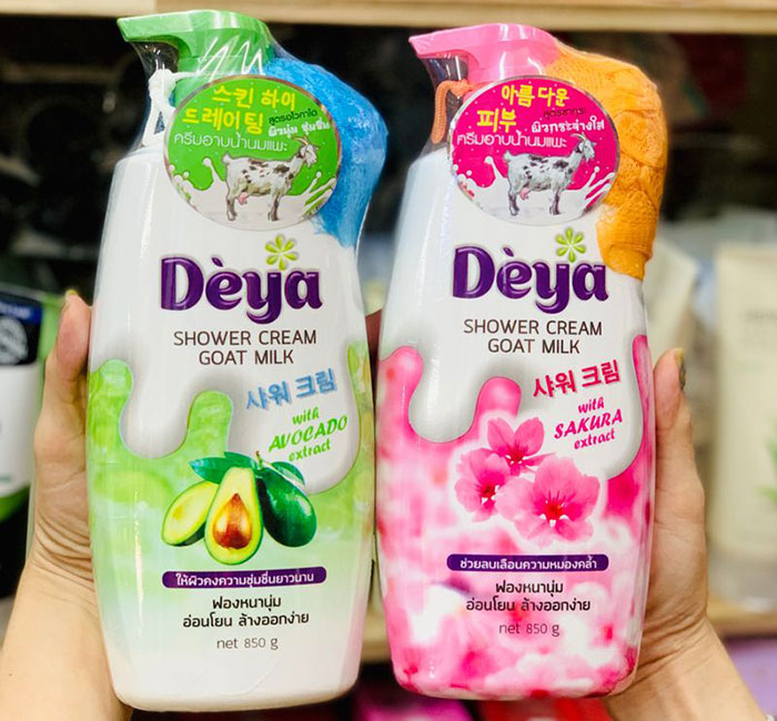 Sữa Tắm Deya Thái Lan Kèm Bông Tắm 850g Sữa Tắm-1