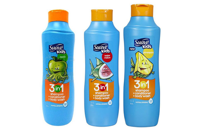 Sữa Tắm - Gội Và Xả Cho Trẻ Em Suave Kids 3 In 1 Nhập Khẩu Từ Mỹ (Hương Trái Cây) Dầu Gội Dầu Xả-1