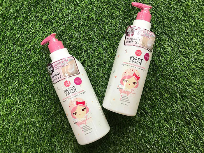 Sữa Tắm Trắng Da Cathy Doll Ready 2 White One Day Whitener Thái Lan Sữa Tắm-1