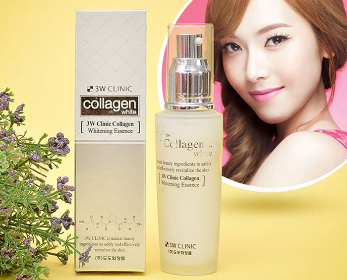 Tinh Chất Làm Trắng Da Chứa Collagen 3W Clinic Dưỡng Da Mặt-1