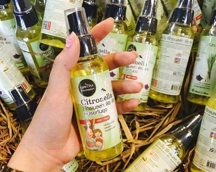 Tinh Dầu Xịt Chống Muỗi - Côn Trùng Phutawan Chăm Sóc Cá Nhân-2