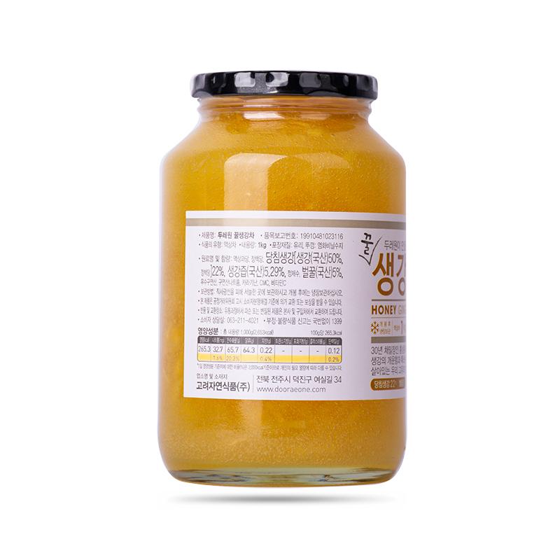 Trà Mật Ong Gừng Dooraewon Hàn Quốc 1kg Nước Uống-2